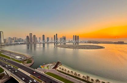Apartment - 3 Bedrooms - 4 Bathrooms for rent in Al Waleed Tower - Al Qasba - Sharjah