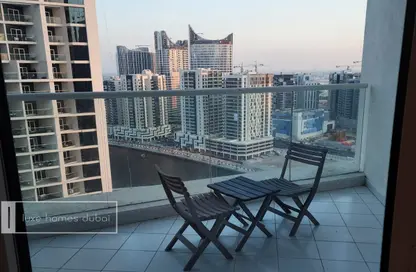 Apartment - 1 Bathroom for sale in Damac Maison Prive A - Damac Maison Prive - Business Bay - Dubai
