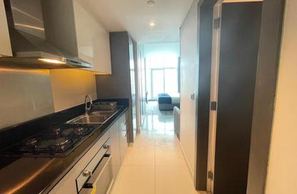 Apartment - Studio - 1 Bathroom for rent in Damac Maison Prive B - Damac Maison Prive - Business Bay - Dubai