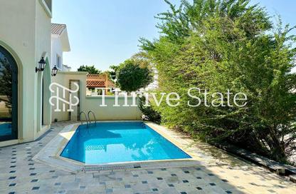 Villa - 5 Bedrooms - 6 Bathrooms for rent in Garden Homes Frond P - Garden Homes - Palm Jumeirah - Dubai