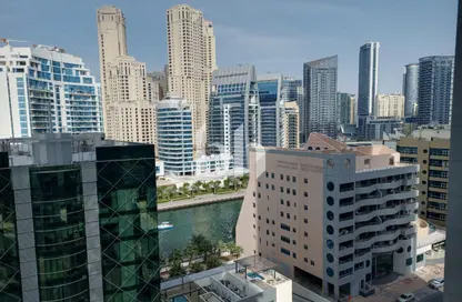 Apartment - 3 Bedrooms - 4 Bathrooms for sale in KG Tower - Dubai Marina - Dubai