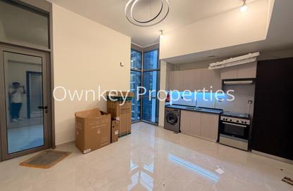 Apartment - Studio - 1 Bathroom for rent in Burj Ghaya - Al Jaddaf - Dubai