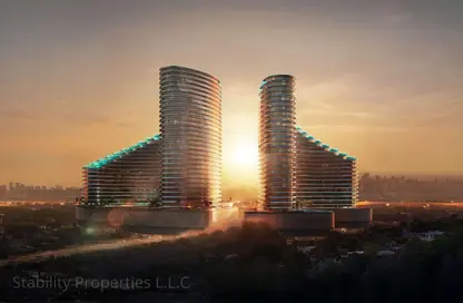 Apartment - 1 Bedroom - 2 Bathrooms for sale in Binghatti Skyflame 2 - Binghatti Skyflame - Majan - Dubai