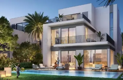 Townhouse - 4 Bedrooms - 4 Bathrooms for sale in Greenway 2 - EMAAR South - Dubai South (Dubai World Central) - Dubai
