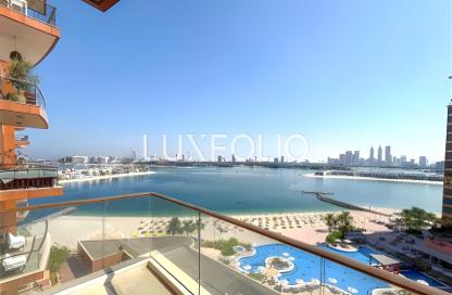 Apartment - 1 - 2 for rent in Aquamarine - Tiara Residences - Palm Jumeirah - Dubai