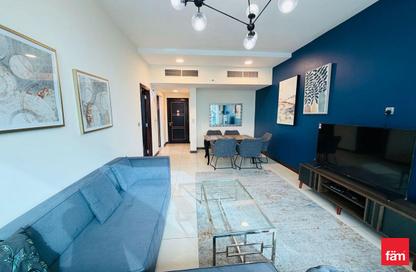 Apartment - 2 Bedrooms - 2 Bathrooms for rent in Indigo Tower - JLT Cluster D - Jumeirah Lake Towers - Dubai