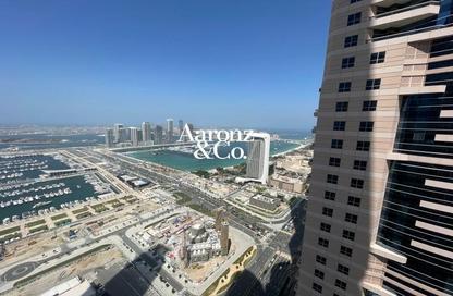 Apartment - 2 Bedrooms - 3 Bathrooms for rent in Damac Heights - Dubai Marina - Dubai