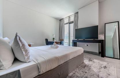 Apartment - Studio - 1 Bathroom for rent in Peninsula Two - Peninsula - Business Bay - Dubai