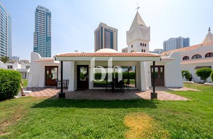 Villa - 3 Bedrooms - 2 Bathrooms for rent in Marbella Resort - Al Majaz 1 - Al Majaz - Sharjah Villa - 3 Bedrooms - 2 Bathrooms for rent in Marbella Resort - Al Majaz 1 - Al Majaz - Sharjah