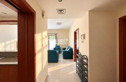 Apartment - 1 - 1 for rent in Al Dhafra 4 - Al Dhafra - Greens - Dubai