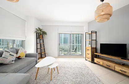 Apartment - 1 Bedroom - 2 Bathrooms for rent in Sanibel Tower - Park Island - Dubai Marina - Dubai