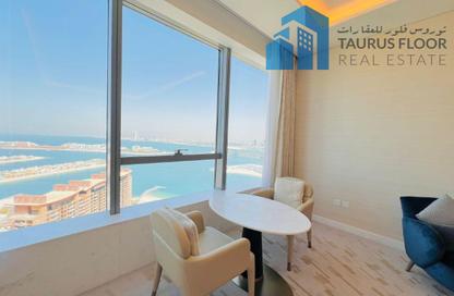 Apartment - Studio - 1 Bathroom for rent in The Palm Tower - Palm Jumeirah - Dubai