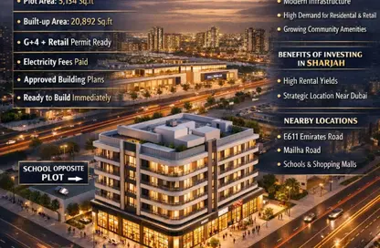 Land - Studio for sale in Tilal City A - Tilal City - Sharjah