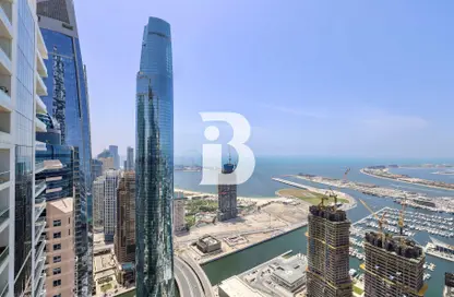 Apartment - 3 Bedrooms - 4 Bathrooms for rent in Princess Tower - Dubai Marina - Dubai