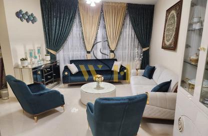 Apartment - 2 Bedrooms - 3 Bathrooms for rent in Orient Tower 1 - Orient Towers - Al Bustan - Ajman