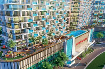 شقة - غرفة نوم - 2 حمامات للبيع في برج سبورتز من دانوب  2 - سبورتز من دانوب - مدينة دبي الرياضية - دبي