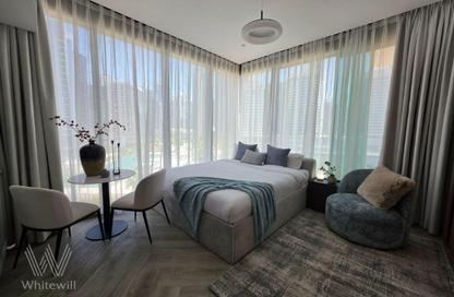 Apartment - Studio - 1 Bathroom for rent in Peninsula Three - Peninsula - Business Bay - Dubai