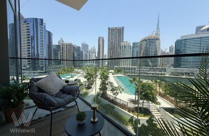 Apartment - Studio - 1 Bathroom for rent in Peninsula Three - Peninsula - Business Bay - Dubai