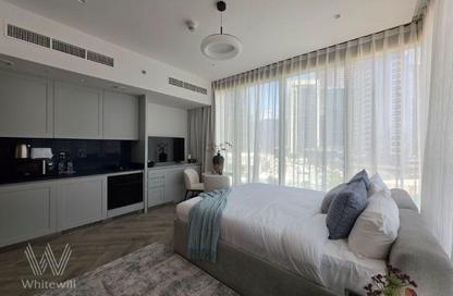 Apartment - Studio - 1 Bathroom for rent in Peninsula Three - Peninsula - Business Bay - Dubai