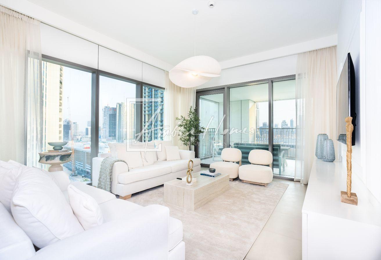 3BR + Maid | Burj Khalifa view | Fully Furnished photo 14