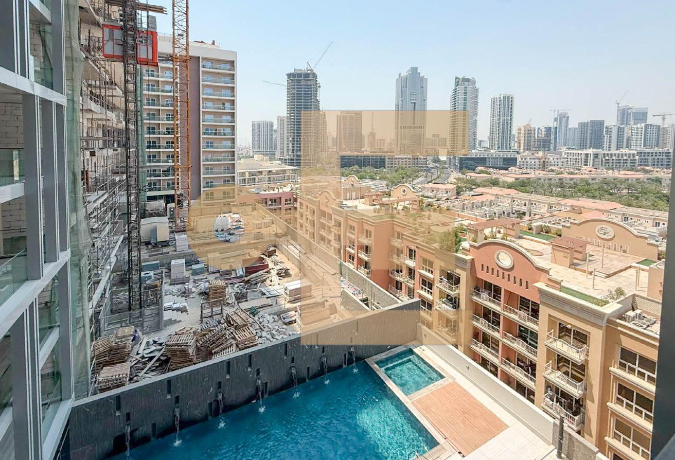 Modern 1BR Apartment | AB Cavalier JVC | Pool View photo 6