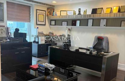Office Space - Studio - 2 Bathrooms for rent in Latifa Tower - Sheikh Zayed Road - Dubai