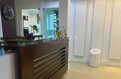 Office Space - Studio - 2 Bathrooms for rent in Latifa Tower - Sheikh Zayed Road - Dubai