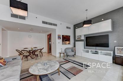 Apartment - 2 Bedrooms - 4 Bathrooms for rent in Trident Bayside - Dubai Marina - Dubai