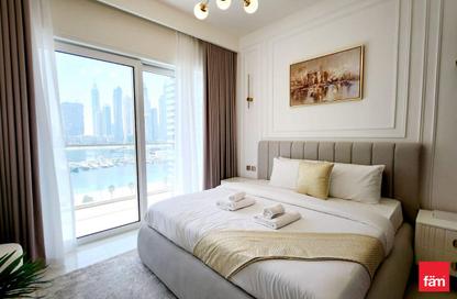 Apartment - 1 Bedroom - 1 Bathroom for rent in Grand Bleu Tower 1 - EMAAR Beachfront - Dubai Harbour - Dubai