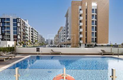 Apartment - Studio - 1 Bathroom for rent in Azizi Riviera 33 - Azizi Riviera - Meydan One - Meydan - Dubai