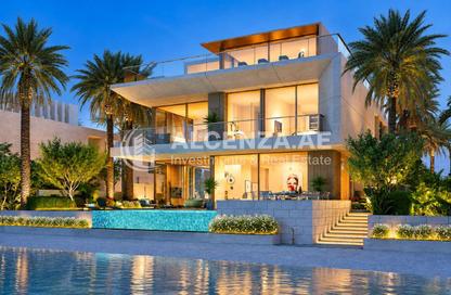 Villa - 5 - 6 for sale in Beach Collection Frond F - Beach Collection - Palm Jebel Ali - Dubai Villa - 5 - 6 for sale in Beach Collection Frond F - Beach Collection - Palm Jebel Ali - Dubai