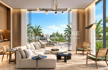 Villa - 5 - 6 for sale in Beach Collection Frond F - Beach Collection - Palm Jebel Ali - Dubai