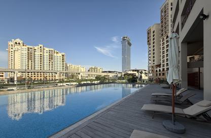 Apartment - Studio - 1 Bathroom for rent in Palm Views West - Palm Views - Palm Jumeirah - Dubai