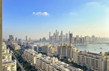 شقة - 1 حمام للايجار في برج النخيل - نخلة جميرا - دبي