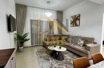 شقة - غرفة نوم - 2 حمامات للايجار في برج النعيمية 1 - أبراج النعيمية - النعيمية - عجمان