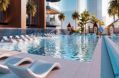 Apartment - 1 Bedroom - 2 Bathrooms for sale in Al Ghaf Tower - Al Khan - Sharjah Apartment - 1 Bedroom - 2 Bathrooms for sale in Al Ghaf Tower - Al Khan - Sharjah