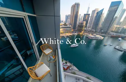 Apartment - 1 Bedroom - 2 Bathrooms for rent in Central Tower - Bay Central - Dubai Marina - Dubai