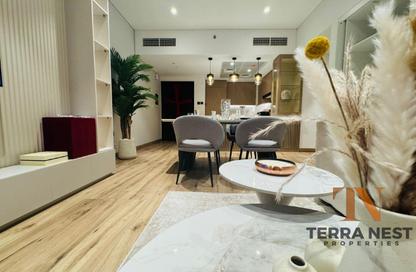 Apartment - 2 Bedrooms - 2 Bathrooms for rent in Elegance by Chaimaa - District 18 - Jumeirah Village Circle - Dubai