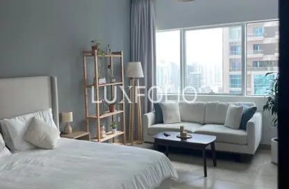 شقة - غرفة نوم - 2 حمامات للبيع في برج ماج 218 - دبي مارينا - دبي