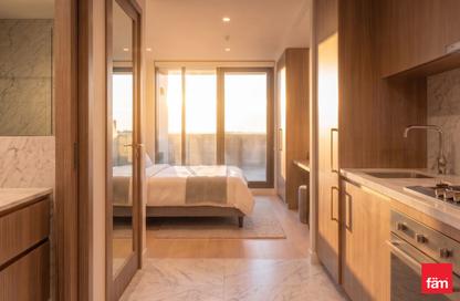 Apartment - Studio - 1 Bathroom for rent in Azizi Riviera 65 - Azizi Riviera - Meydan One - Meydan - Dubai