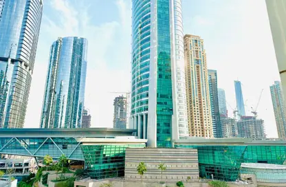 Office Space - 1 Bedroom - 1 Bathroom for rent in Indigo Tower - JLT Cluster D - Jumeirah Lake Towers - Dubai