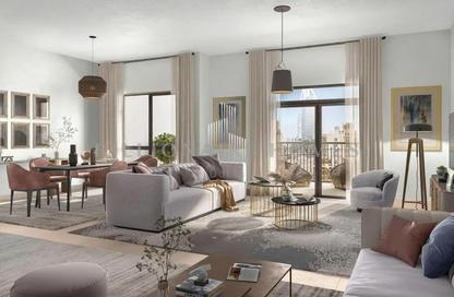 Apartment - 3 Bedrooms - 4 Bathrooms for sale in Al Jazi - Madinat Jumeirah Living - Umm Suqeim - Dubai