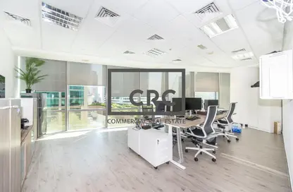 Office Space - Studio - 1 Bathroom for rent in North Tower - Emirates Financial Towers - DIFC - Dubai