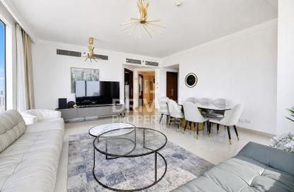Apartment - 2 - 3 for rent in Boulevard Point - Downtown Dubai - Dubai