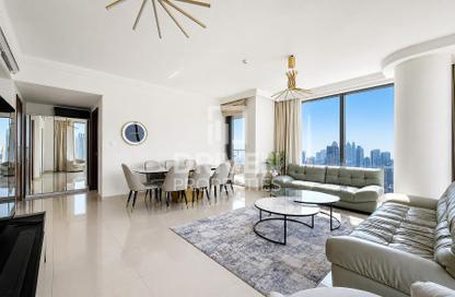 Apartment - 2 - 3 for rent in Boulevard Point - Downtown Dubai - Dubai