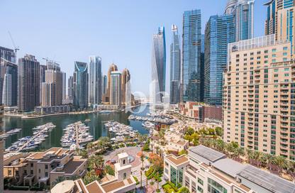 Apartment - 2 Bedrooms - 3 Bathrooms for rent in Al Mesk Tower - Dubai Marina Towers - Dubai Marina - Dubai