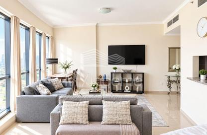 Apartment - Studio - 1 for rent in Jumeirah Bay X1 - Jumeirah Bay Towers - JLT Cluster X - Jumeirah Lake Towers - Dubai
