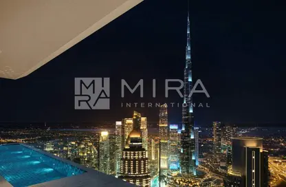 شقة - 4 غرف نوم - 5 حمامات للبيع في اكسكوزيت ليفينج ريزيدنسز - برج خليفة - وسط مدينة دبي - دبي