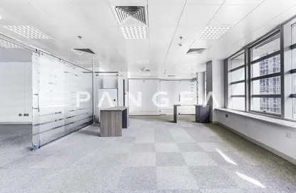 مكتب - استوديو - 1 حمام للايجار في البرج الفضي - الخليج التجاري - دبي