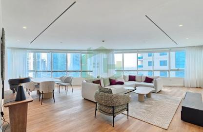 Apartment - 4 Bedrooms - 4 Bathrooms for rent in Horizon Tower - Dubai Marina - Dubai